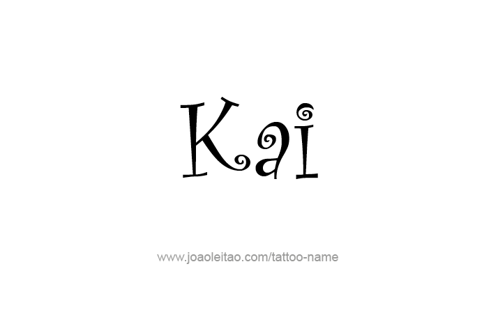 Tattoo Design Name Kai   