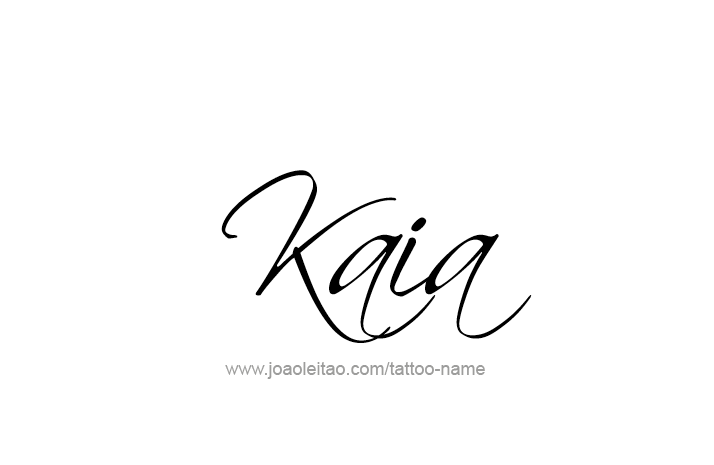 Tattoo Design Name Kaia   