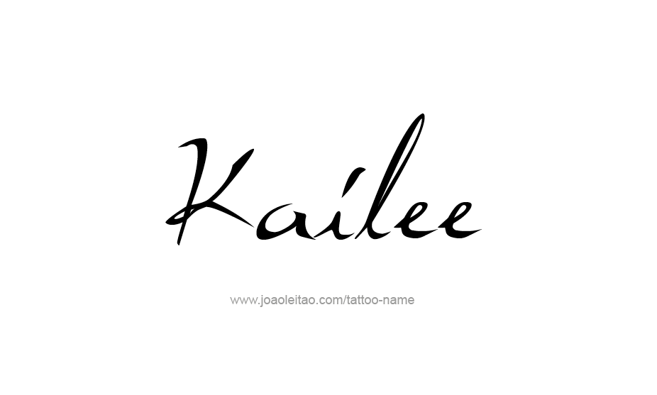 Tattoo Design Name Kailee   