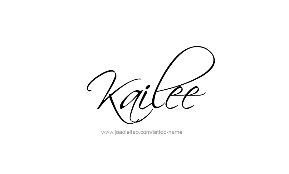 Tattoo Design Name Kailee   