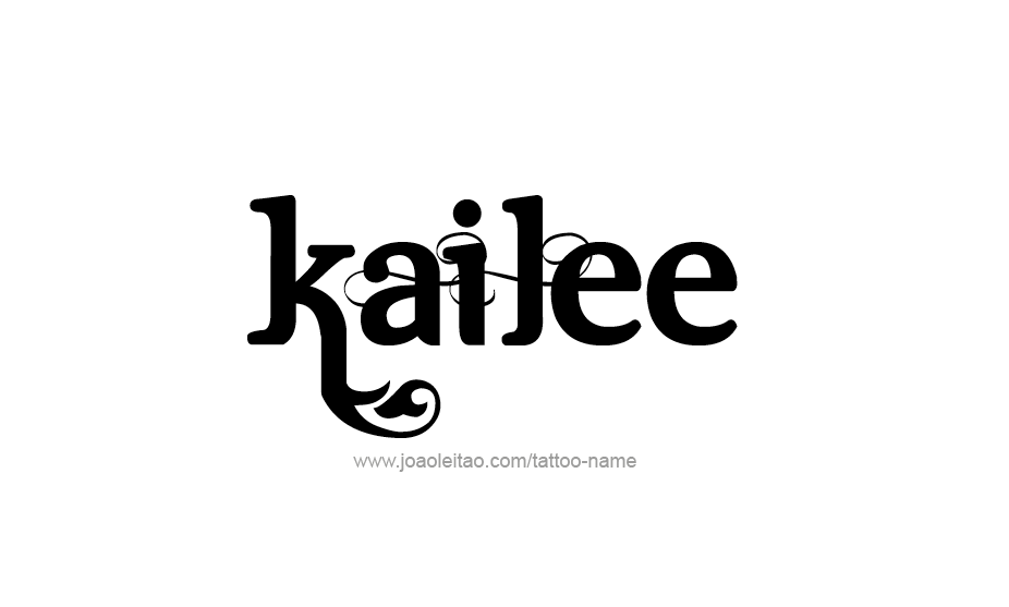 Tattoo Design Name Kailee   