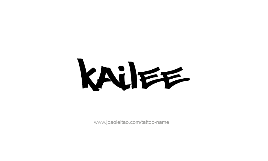 Tattoo Design Name Kailee   