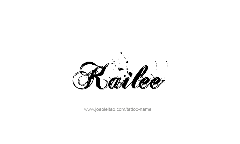 Tattoo Design Name Kailee   