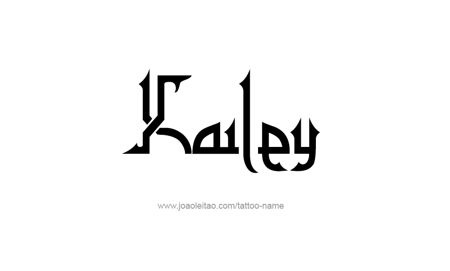 Tattoo Design Name Kailey   