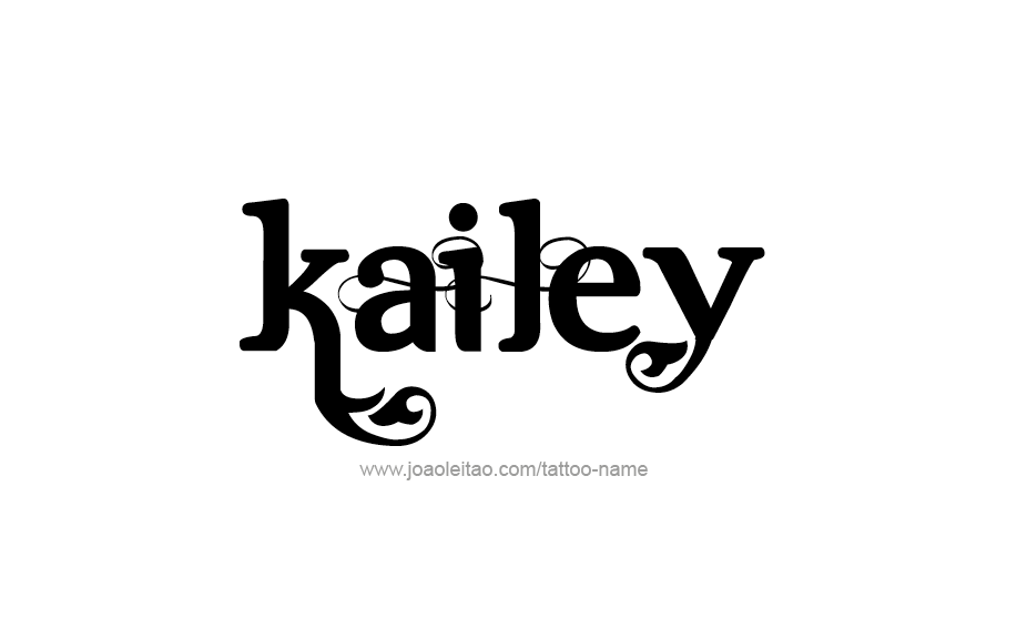 Tattoo Design Name Kailey   
