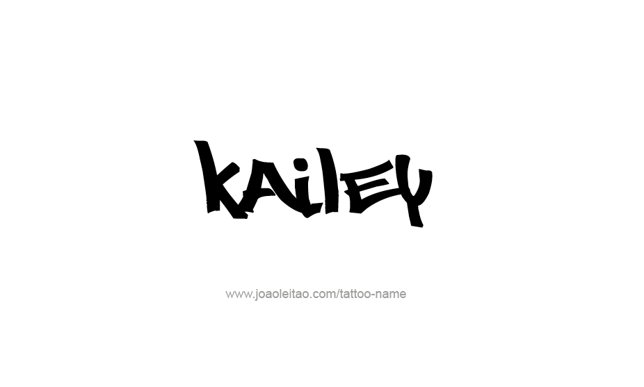 Tattoo Design Name Kailey   