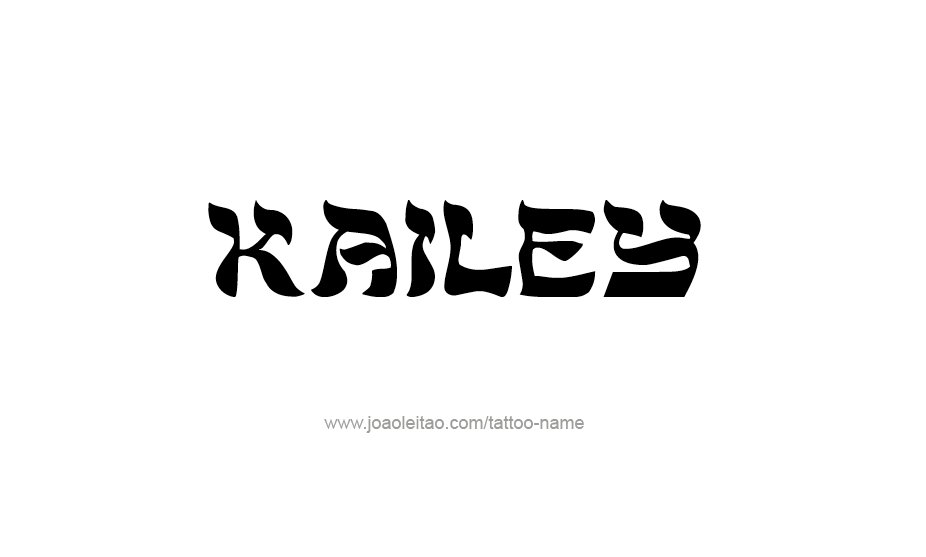 Tattoo Design Name Kailey   