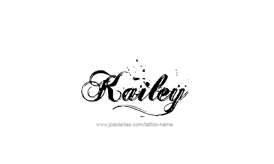 Tattoo Design Name Kailey   