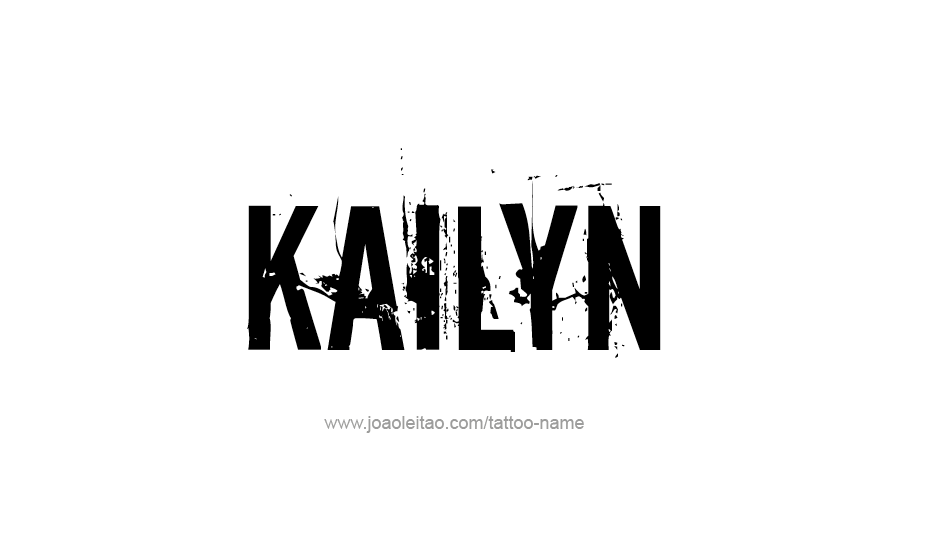 Tattoo Design Name Kailyn   