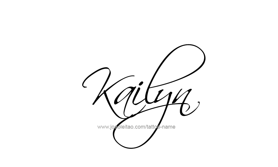 Tattoo Design Name Kailyn   