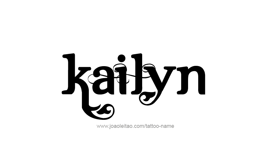 Tattoo Design Name Kailyn   