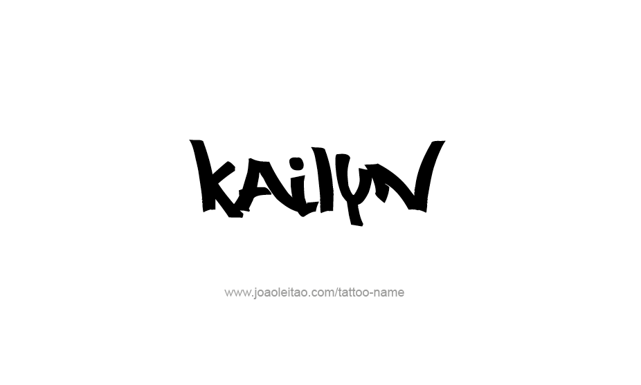 Tattoo Design Name Kailyn   