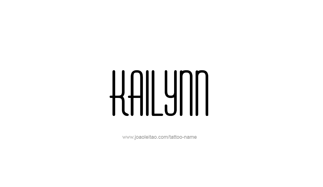 Tattoo Design Name Kailynn   