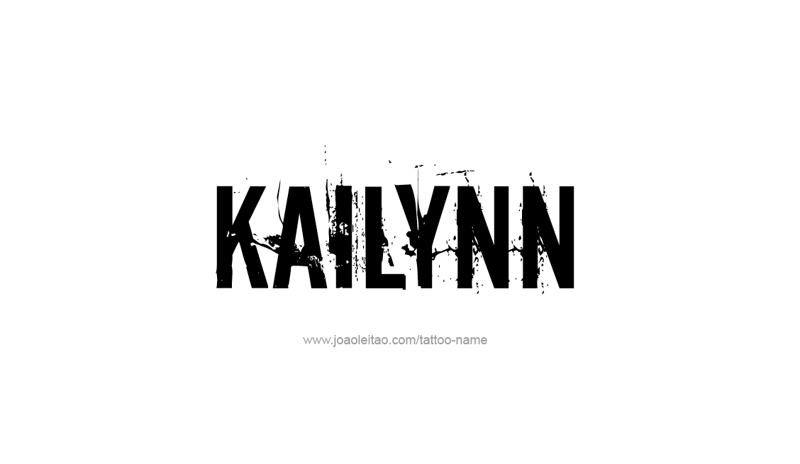 Tattoo Design Name Kailynn   