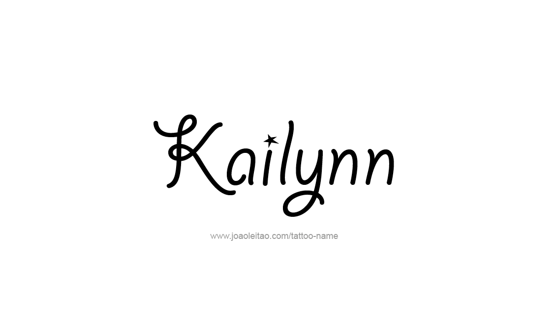 Tattoo Design Name Kailynn   