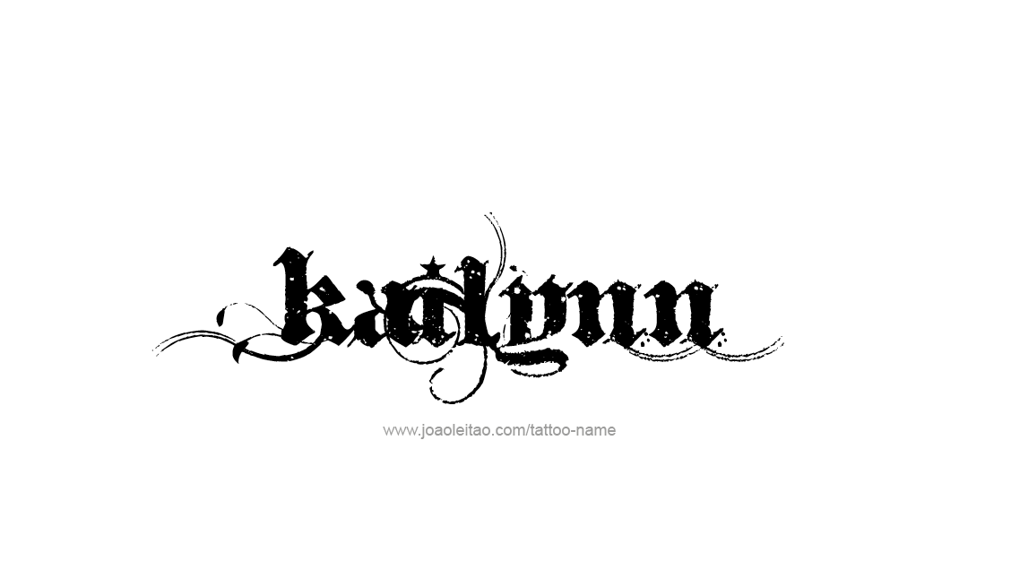 Tattoo Design Name Kailynn   