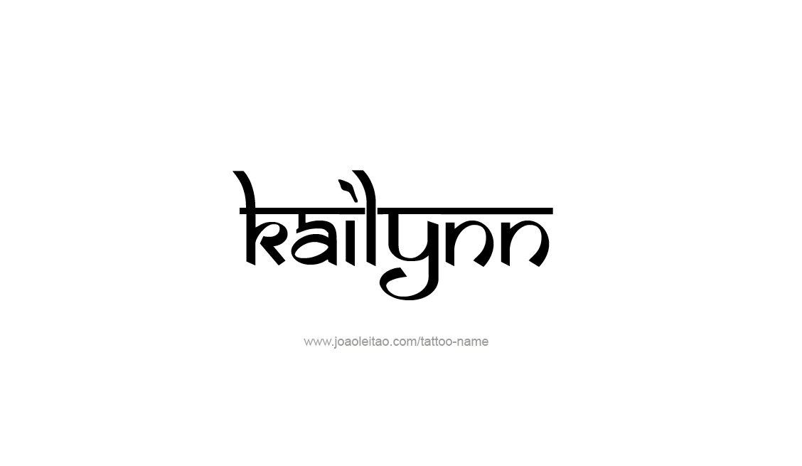 Tattoo Design Name Kailynn   