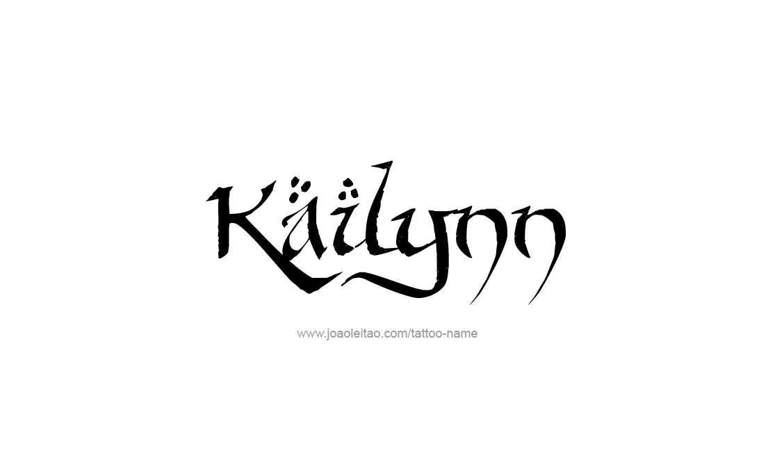 Tattoo Design Name Kailynn   