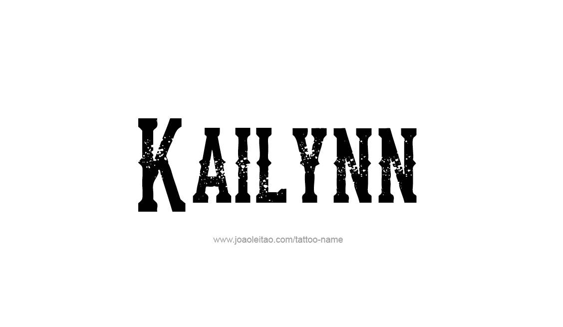 Tattoo Design Name Kailynn   