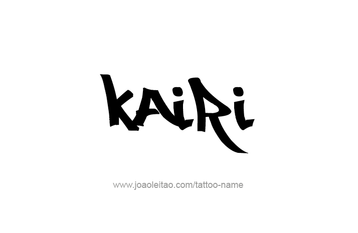 Tattoo Design Name Kairi   