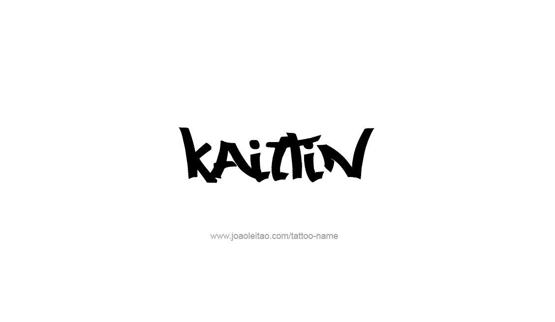 Tattoo Design Name Kaitlin   