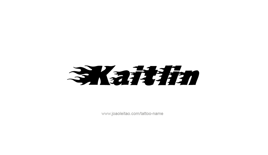 Tattoo Design Name Kaitlin   