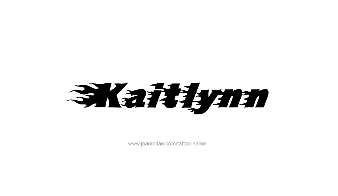 Tattoo Design Name Kaitlynn   