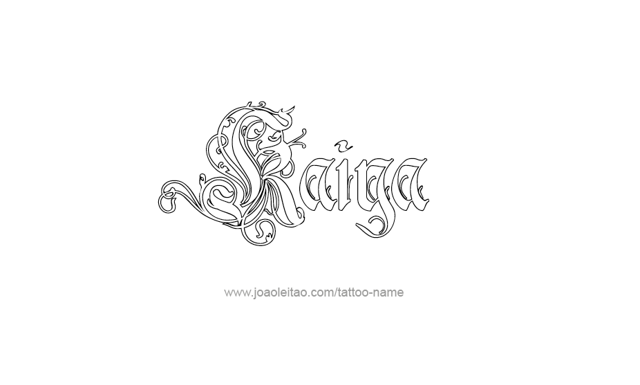 Tattoo Design Name Kaiya   