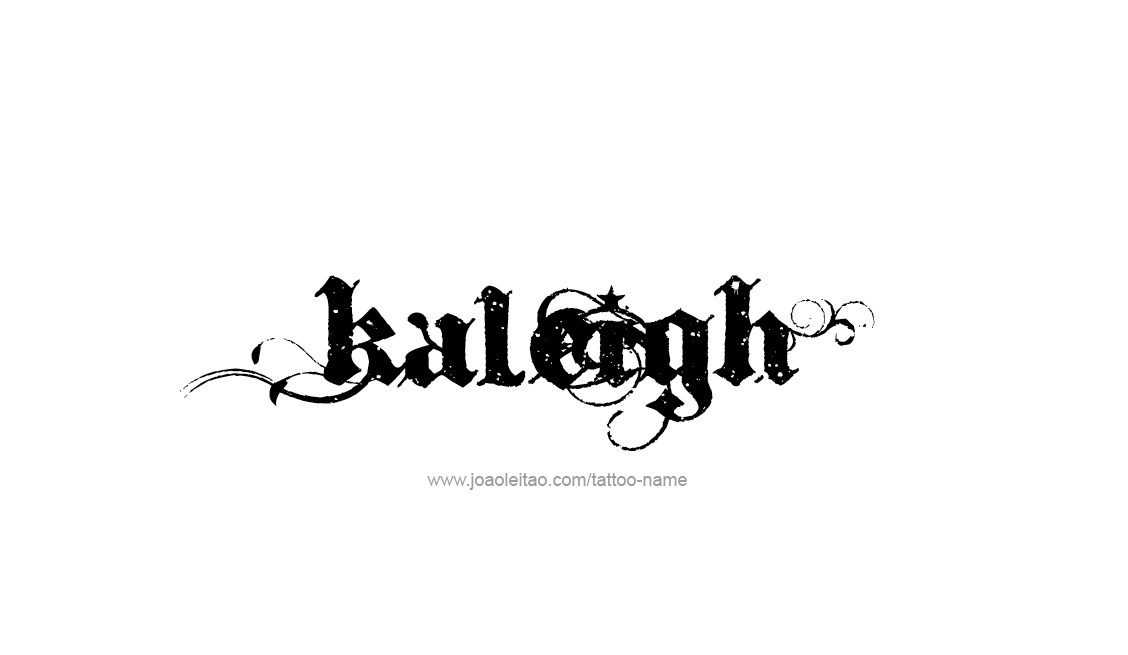 Tattoo Design Name Kaleigh   