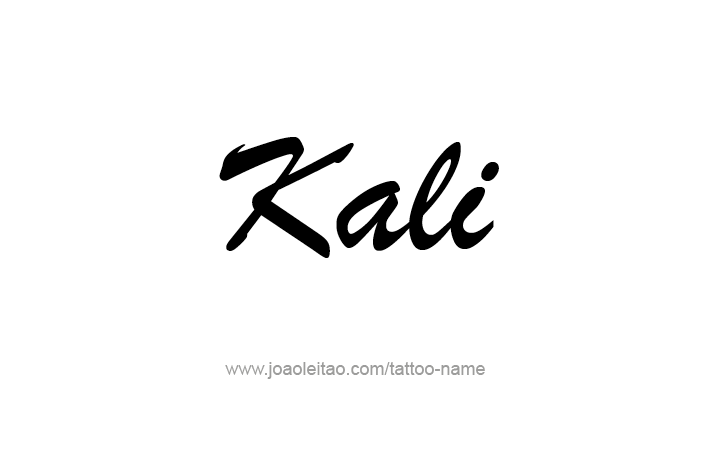 Tattoo Design Name Kali   