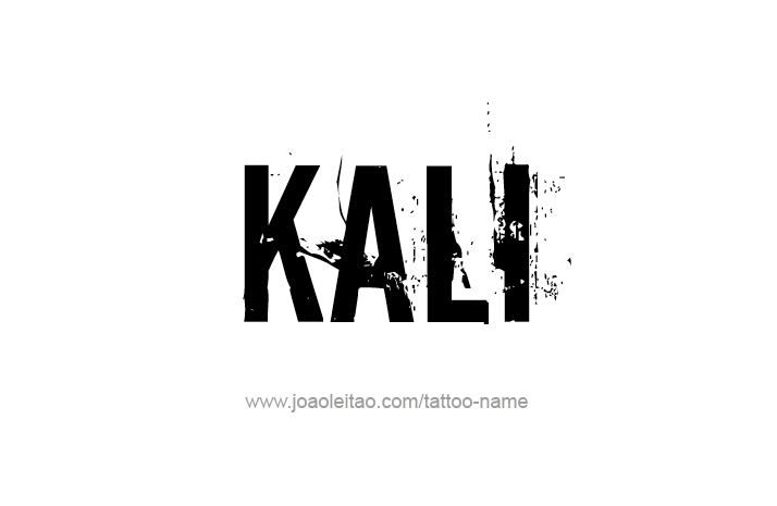 Tattoo Design Name Kali   