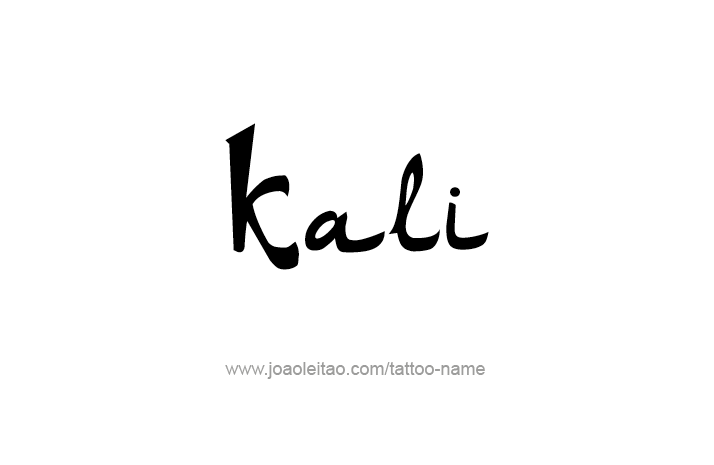 Tattoo Design Name Kali   