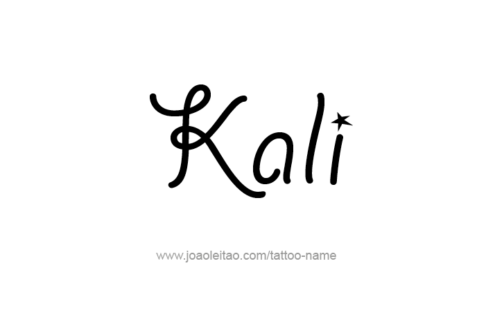 Tattoo Design Name Kali   