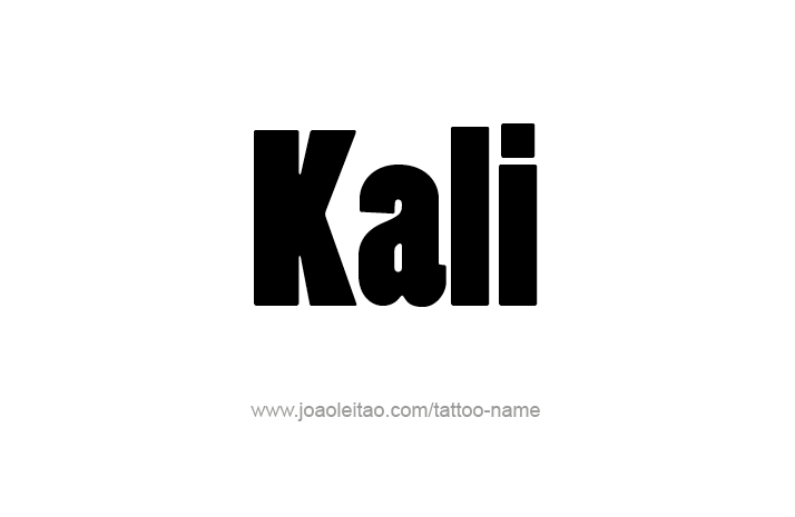 Tattoo Design Name Kali   