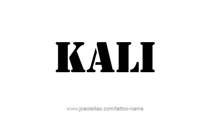 Tattoo Design Name Kali   