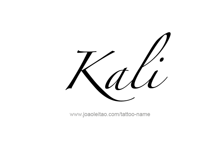 Tattoo Design Name Kali   