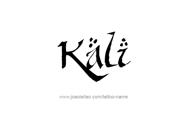 Kali Temporary Tattoo Sticker - OhMyTat