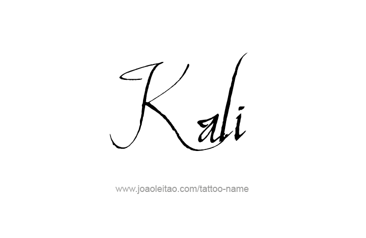 Tattoo Design Name Kali   