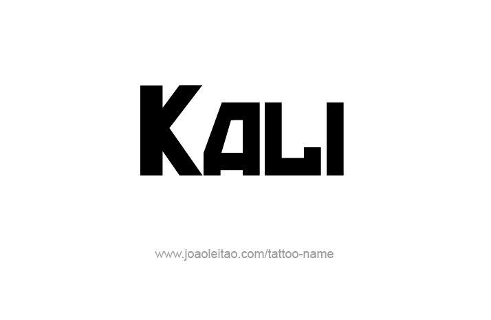 Tattoo Design Name Kali   