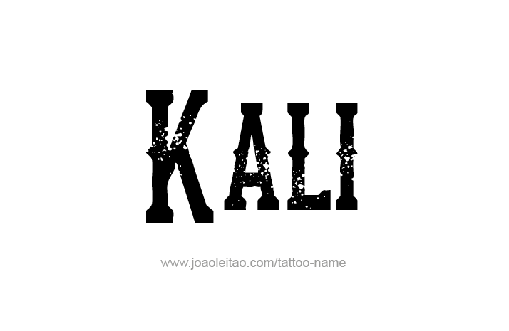 Tattoo Design Name Kali   