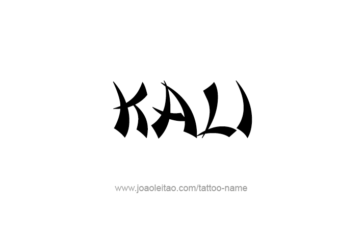 Tattoo Design Name Kali   