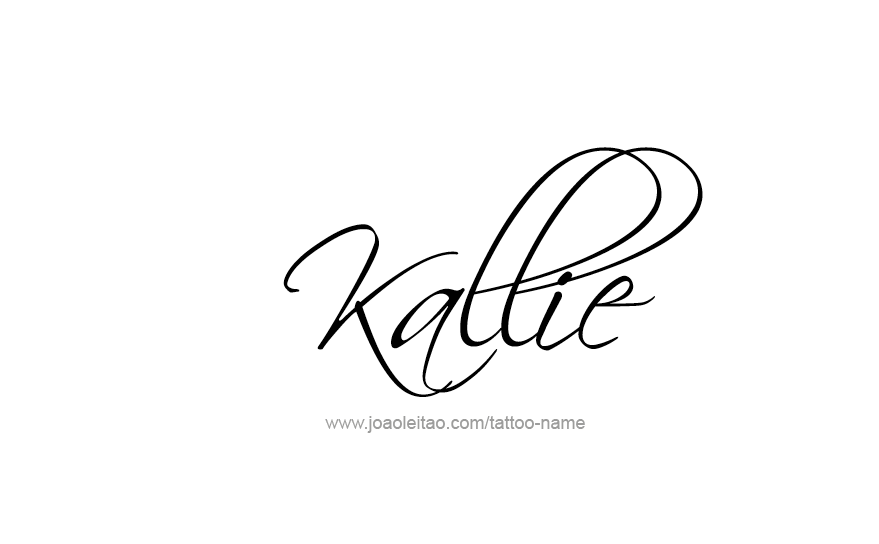 Tattoo Design Name Kallie   