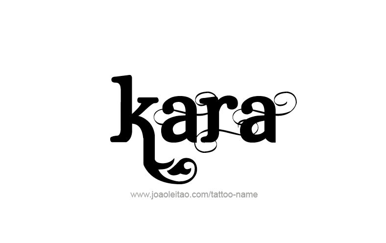 Tattoo Design Name Kara   