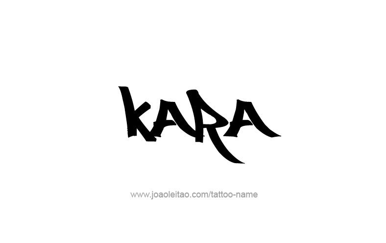 Tattoo Design Name Kara   