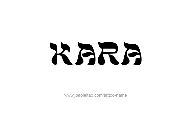 Tattoo Design Name Kara   