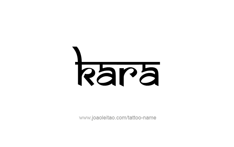 Tattoo Design Name Kara   