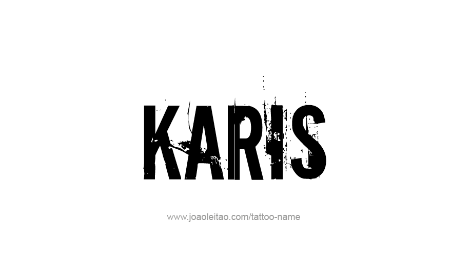 Tattoo Design Name Karis   