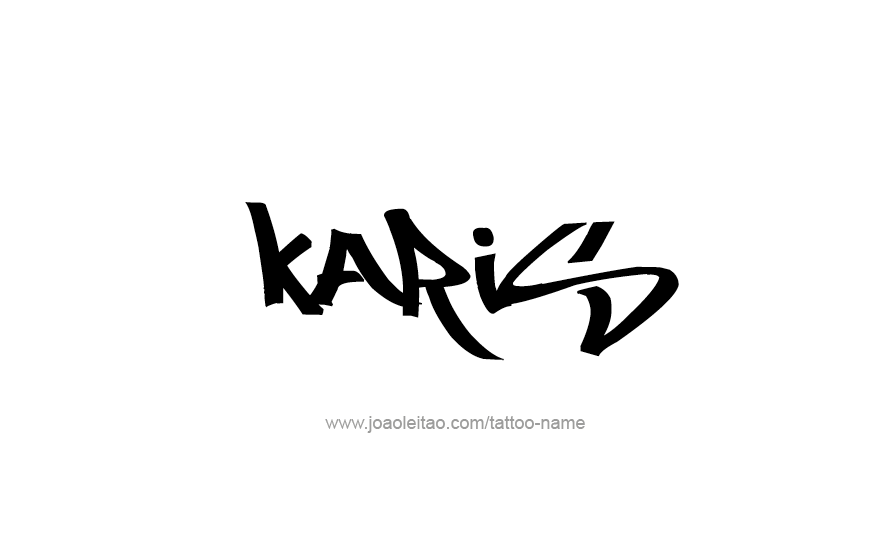 Tattoo Design Name Karis   