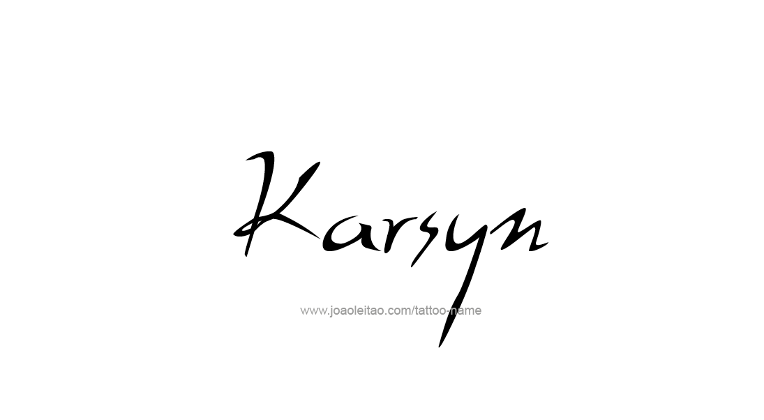 Tattoo Design Name Karsyn   