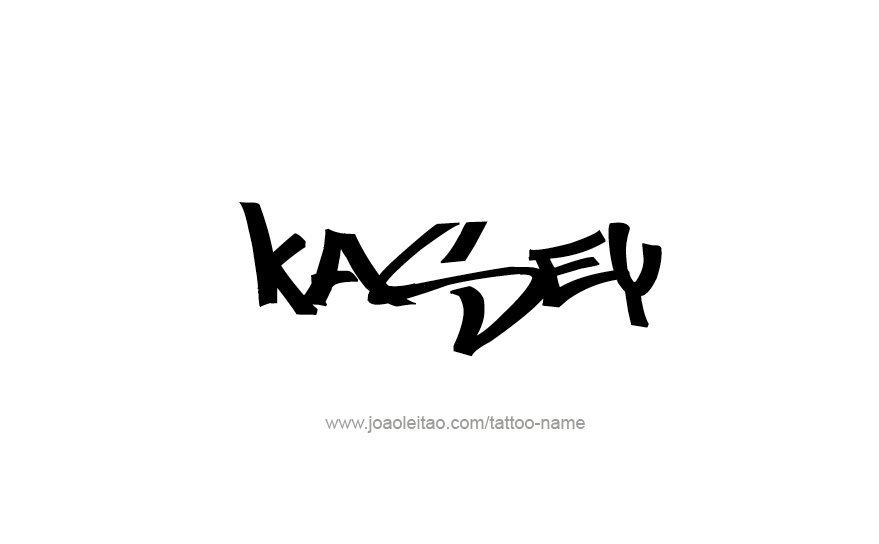 Tattoo Design Name Kasey   